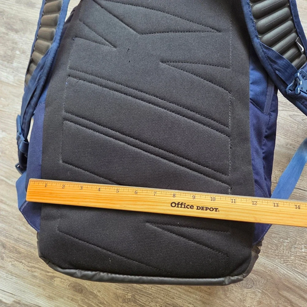 Nike Hoops Elite Pro Backpack Navy Blue Basketball Gym Shoe Compartment Laptop